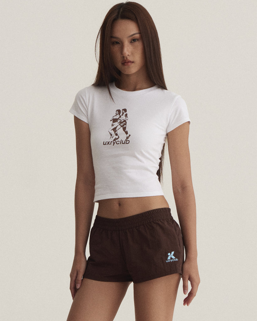 UXRYCLUB SPORT NYLON SHORTS